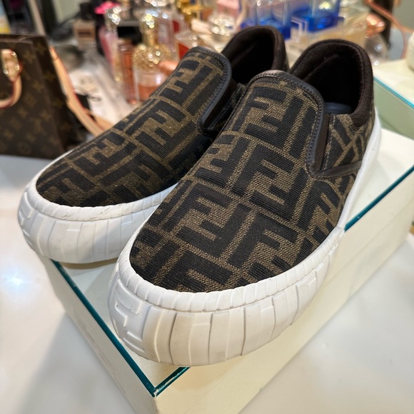 Fendi Slip on Sneakers - Picture 1 of 6